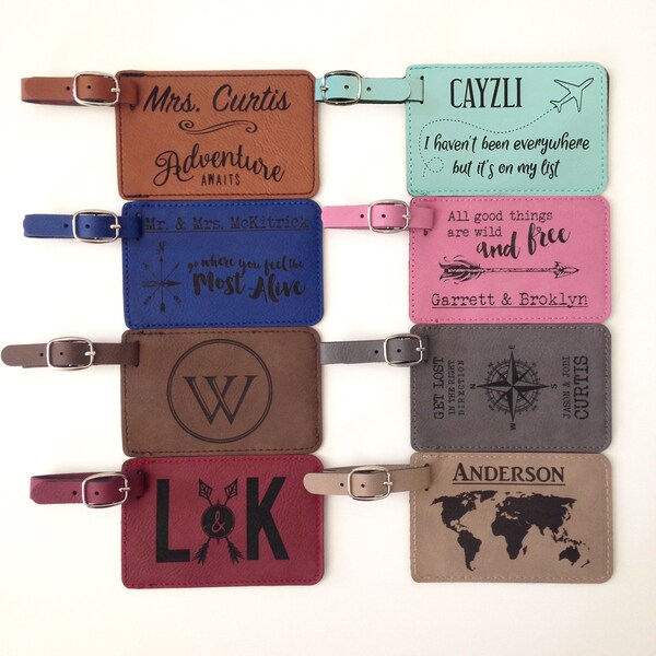 Bulk Luggage Tags Etsy