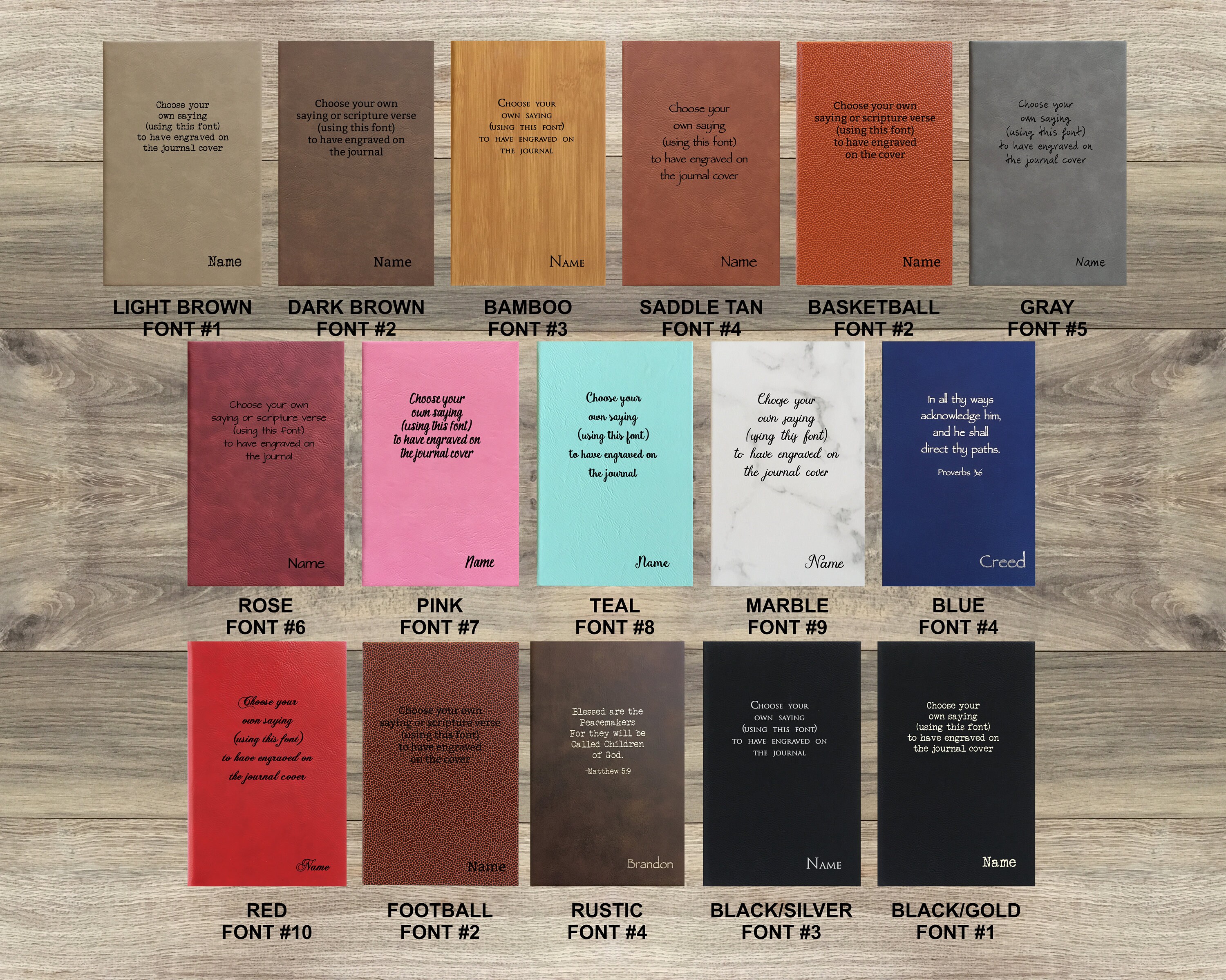 Personalized Prayer Bible Custom Journal