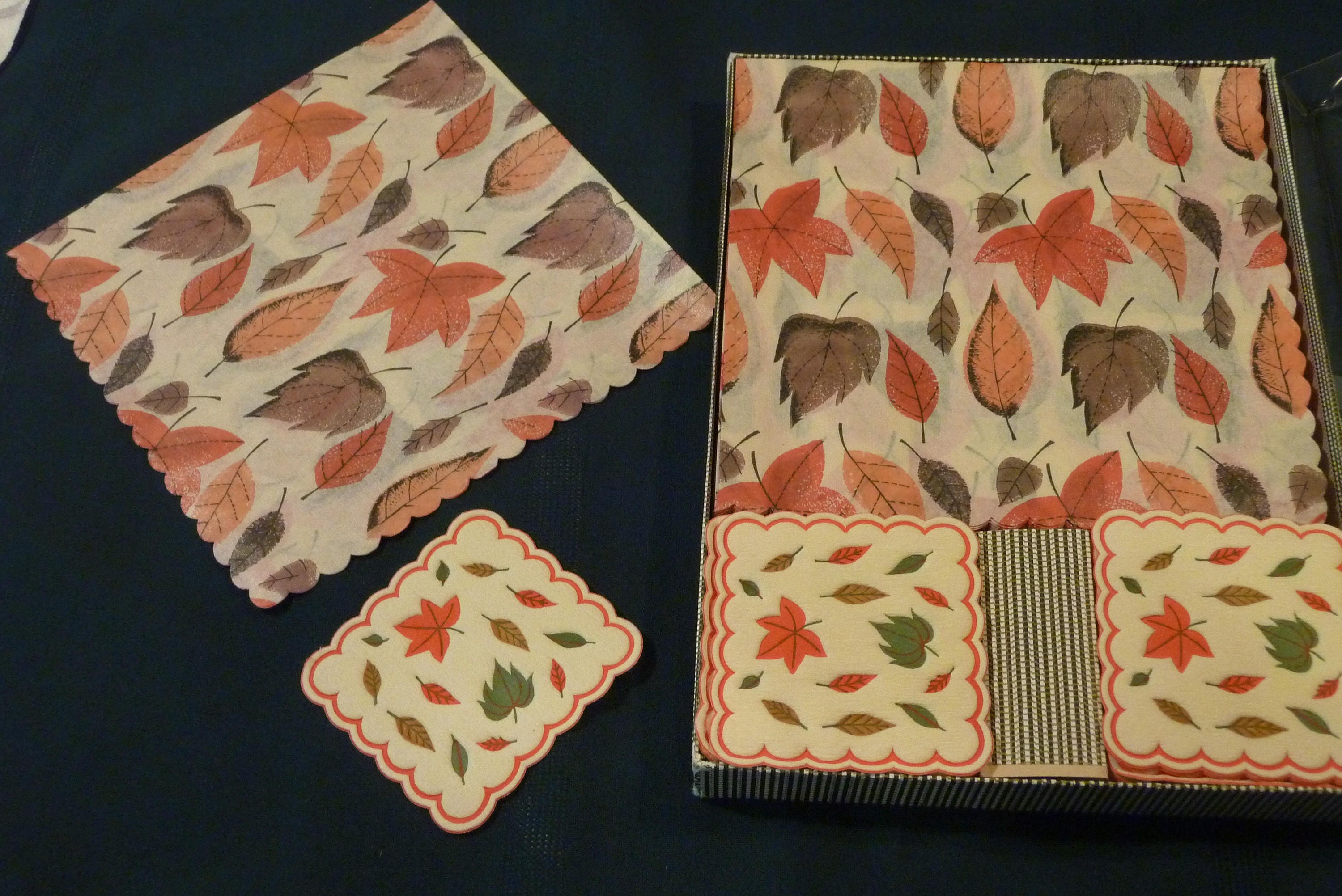 Vintage Paper Napkins Australia 9