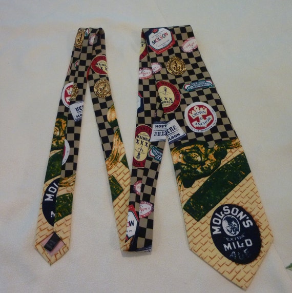 Vintage Tie -For the Molson Lover - Licensed from… - image 3