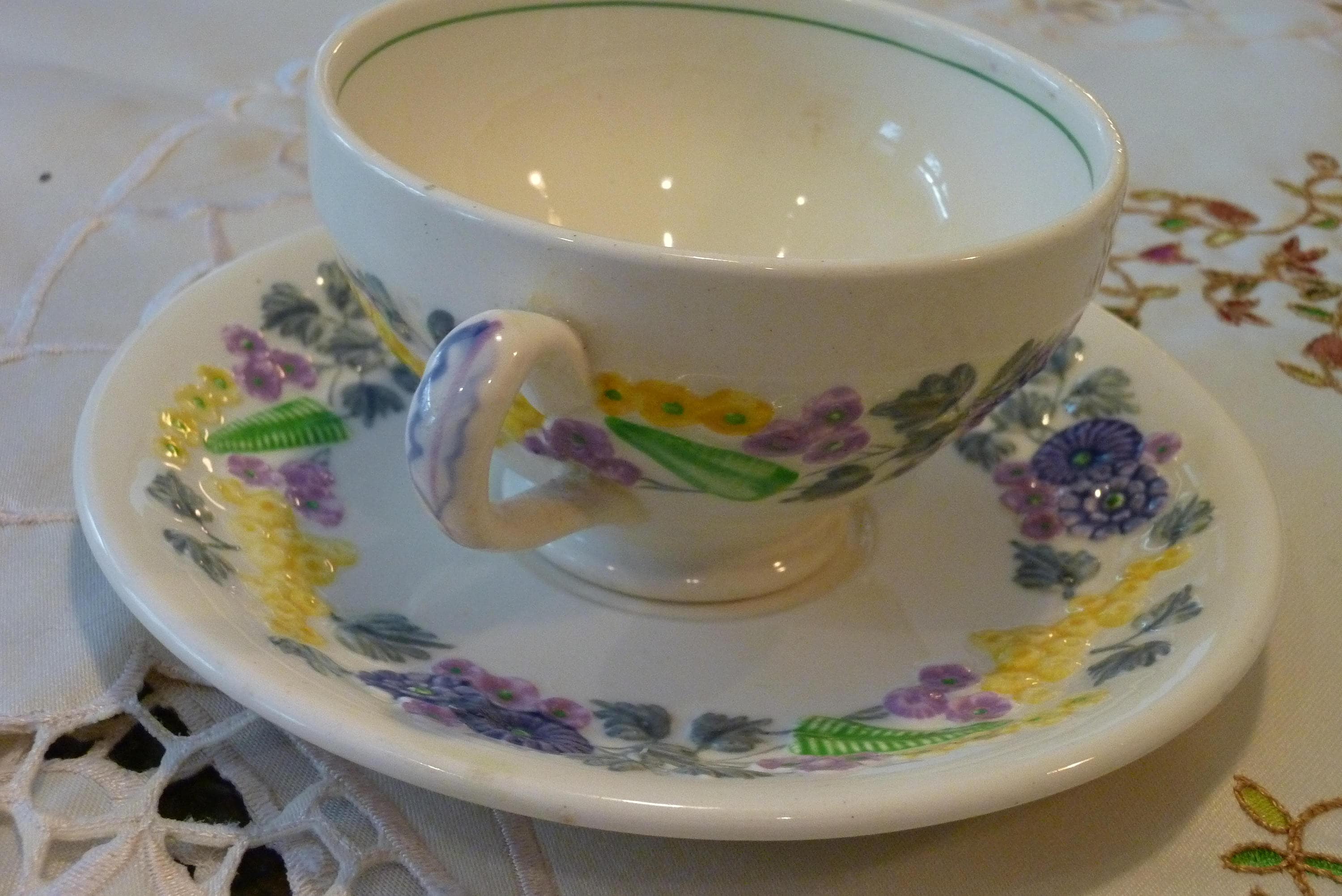 Vintage Tea Cup and Saucer Jones & Sons Made in Etsy