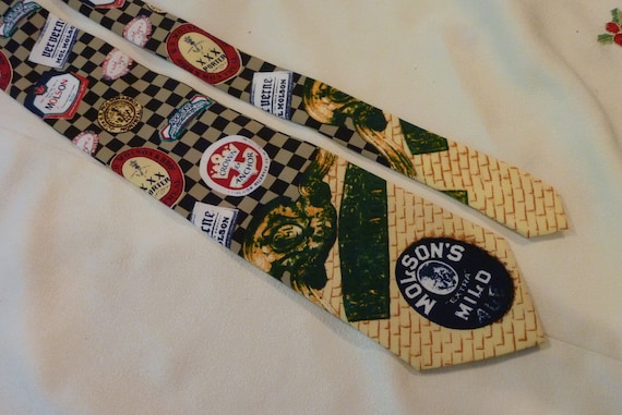 Vintage Tie -For the Molson Lover - Licensed from… - image 1