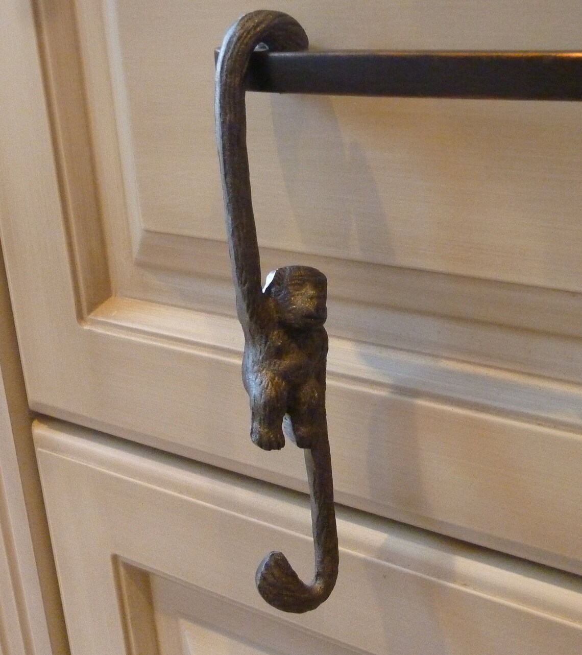 Vintage Metal Monkey Hook Double Plant Hook Decorative Etsy