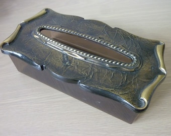 Vintage Tissue Holder - Amerock Carriage House Collection - Kleenex Box Cover