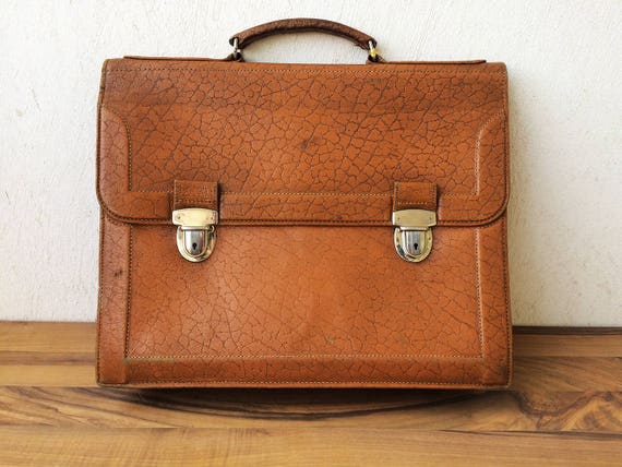vintage lawyer briefcase
