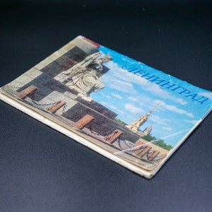 Vintage Leningrad Post Cards Architecture Russian Set of 9 USSR photos 1979 Collectible photo Vintage camera Saint Petersburg post cards