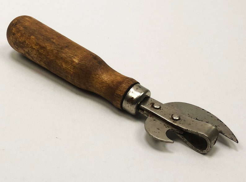 Vintage can opener Old can opener Antique can opener Primitive Etsy