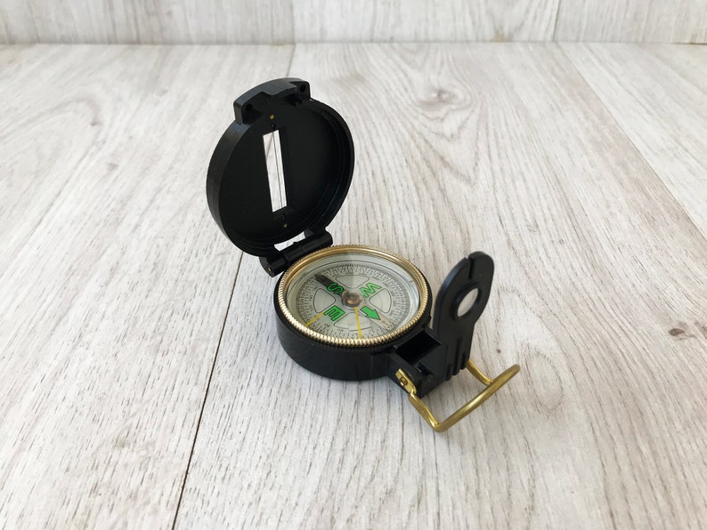 Vintage compass Mechanical compass Pocket compass Engineer Etsy