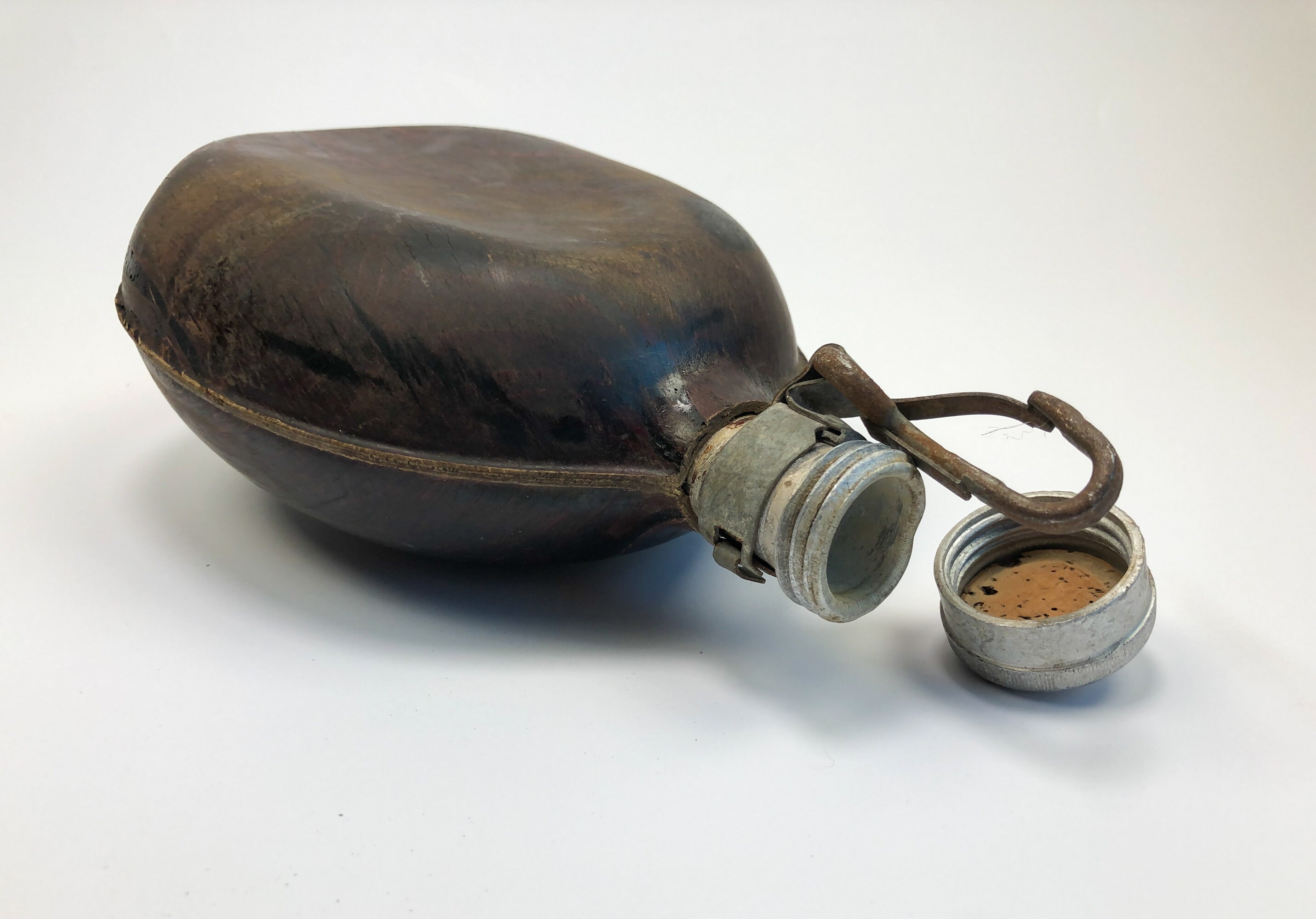 Vintage Canteen Military Flask Aluminum Bottle 1960s NEVER USED Army