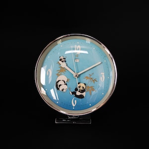 Vintage Childrens alarm clock Working kids clock Old Chinese Diamond clock Nursery Decor Desk alarm clock Retro clock Office decor Home Gift