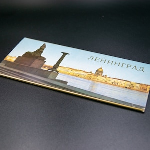 Vintage Leningrad Post Cards Architecture Russian Set of 15 USSR photos 1982 Collectible photo Vintage camera Saint Petersburg post cards