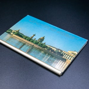 Vintage Leningrad Post Cards Architecture Russian Set of 13 USSR photos 1981 Collectible photo Vintage camera Saint Petersburg post cards
