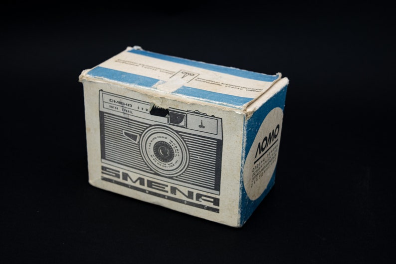 Vintage camera With box Working Smena camera Lomo camera Soviet camera Russian camera Smena Symbol 35 mm film Gift for him Gift for her image 9