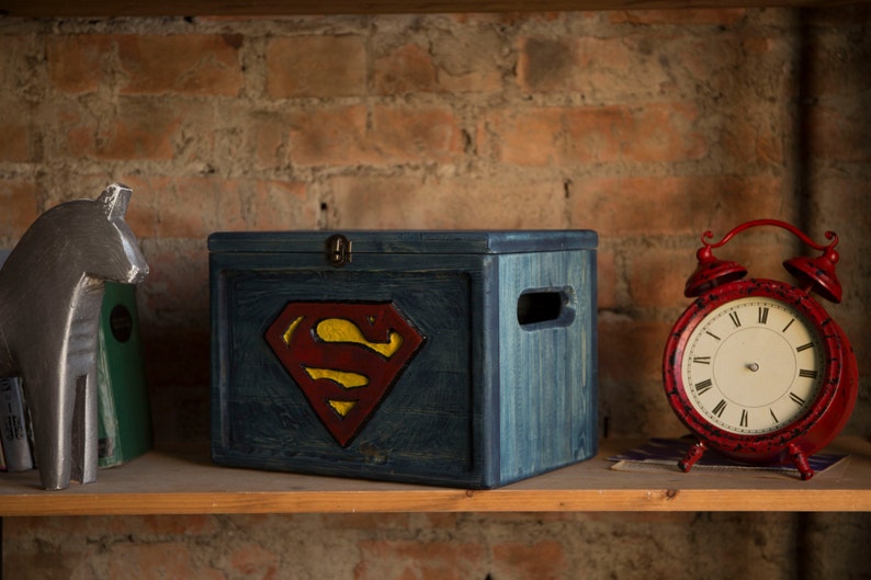 superman toy chest