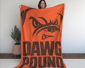G Dog Bulldog Graph Afghan Crochet Pattern   Dog Pound Graphgan Crochet Pattern PDF Instant Download