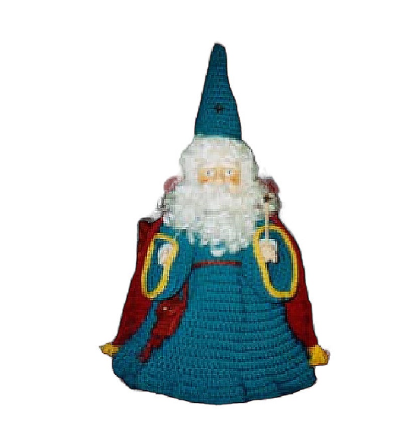 Wizard Bed Doll Crochet Pattern Warlock Pillow Doll Outfit Crochet