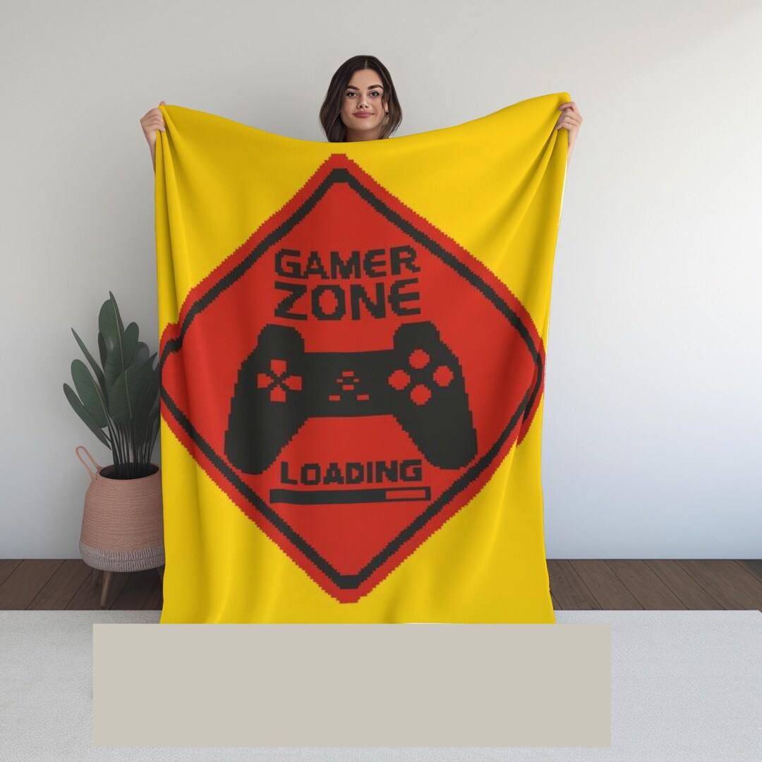 Video Game Graph Crochet Pattern Gamer Zone Blanket Graphgan, Row by ...