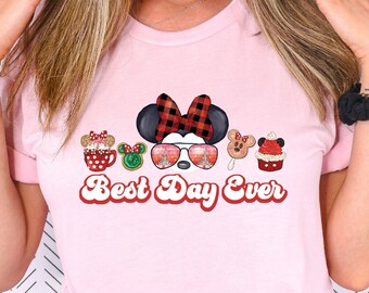 Best Day Ever Mickey Minnie Disney Christmas 2023 Shirt, Mickey's Christmas Party Shirt, Disney Christmas Shirt, Festival Of The Holidays