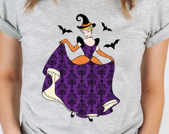 Cinderella Disney Princess Halloween Shirt, Halloween Disney World, Disney Witch Shirt, Disney Halloween Shirt, Mickey Halloween Party Shirt