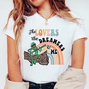 The Lovers The Dreamers Kermit Shirt, Retro Muppet Shirt, Muppets Disney Shirt, Disneyland Shirt, Kermit The Frog Shirt, Muppet Vision Shirt