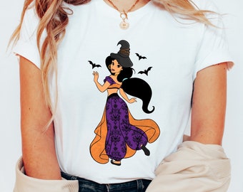 Jasmine Disney Princess Halloween Shirt, Halloween Disney World, Disney Witch Shirt, Disney Halloween Shirt, Mickey Halloween Party Shirt