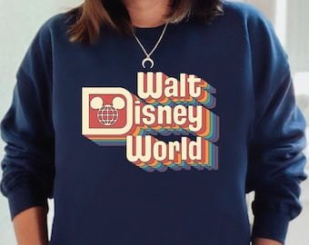 Epcot Walt Disney World Classic Logo Sweatshirt, Epcot Mickey Sweatshirt, Disney World Sweatshirt, Disney Youth Toddler Adult Sweatshirt