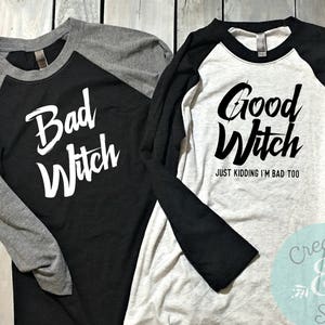 Duo Halloween Shirt, Good Witch Bad Witch Shirts, Halloween Shirt, Best Friend Halloween Shirts, Halloween Party Shirt - Funny Halloween
