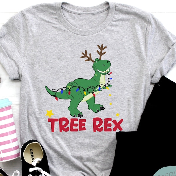 Tree Rex Christmas Toy Story Shirt, Disney Christmas Shirt, Toy Story Shirt, Funny Disney Christmas Shirt, Kids Disney Christmas Shirt, Rex