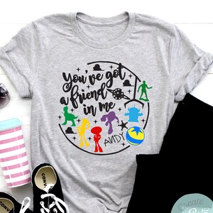 You&#39;ve Got A Friend In Me Shirt, Woody Shirt, Buzz Light Year Shirt, Toy Story Shirt, Kids Disney Shirt, Disney Shirt, Unisex Disney Shirt