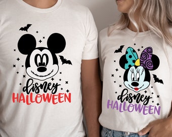 Disney Halloween Mickey And Minnie Shirts, Disney Sally Shirt, Disney Jack Skellington Shirt, Disney Shirt, Disney Couples Shirt