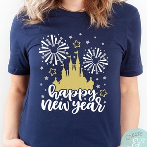 Happy New Year Disney New Years Eve Shirt, Mickey New Years Eve Party Shirt, Disney Holiday Shirt, Disney Shirt