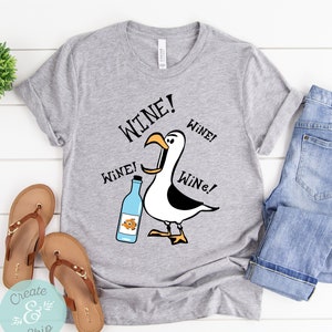 Wine Wine Wine Shirt, Disney Wine Shirt, Funny Nemo Shirt, Disney Drink Shirt, Disney Bar Shirt, Epcot Shirt, California Adventure Shirt