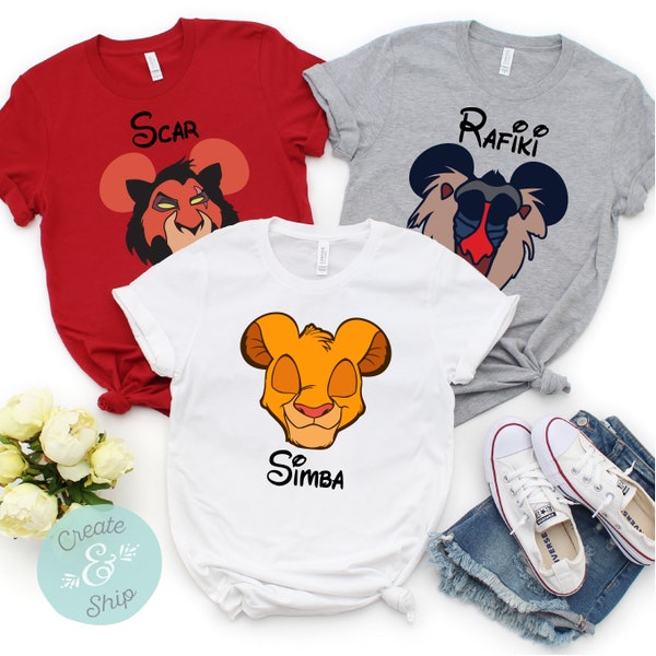 Lion King Shirt, Animal Kingdom Shirts, Disney Family Shirt, Simba Shirt, Kids Disney Shirt, Lion King Family Shirts, Disney Shirt
