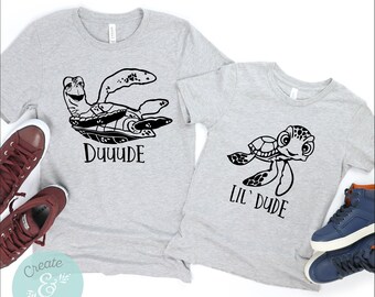 Dude Lil Dude Shirts, Disney Father Son Shirts, Disney Brother Sister Shirts, Disney Best Friend Shirts, Disney Shirt, Funny Disney Shirt