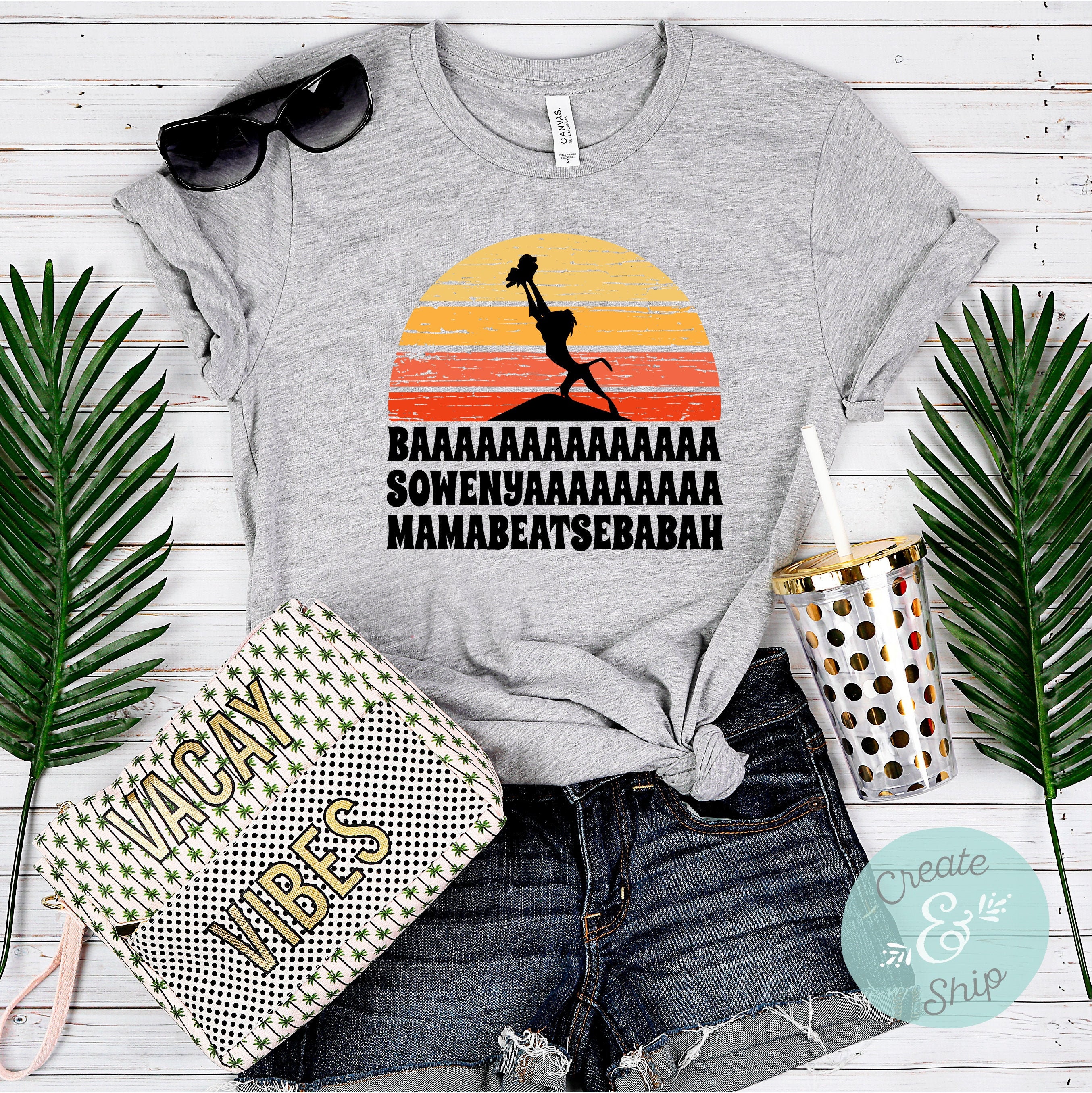 Lion King Song Shirt Animal Kingdom 