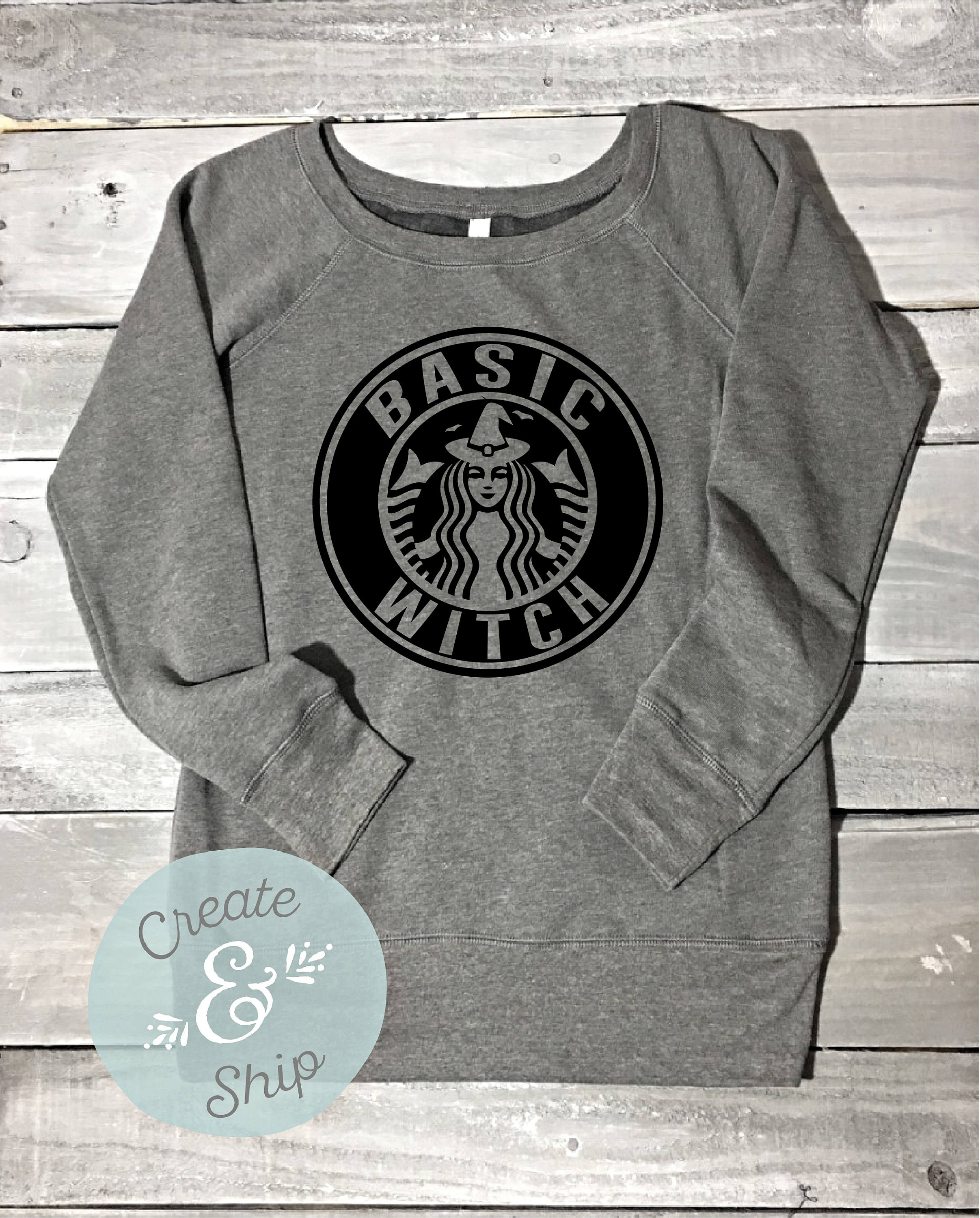 basic witch starbucks shirt