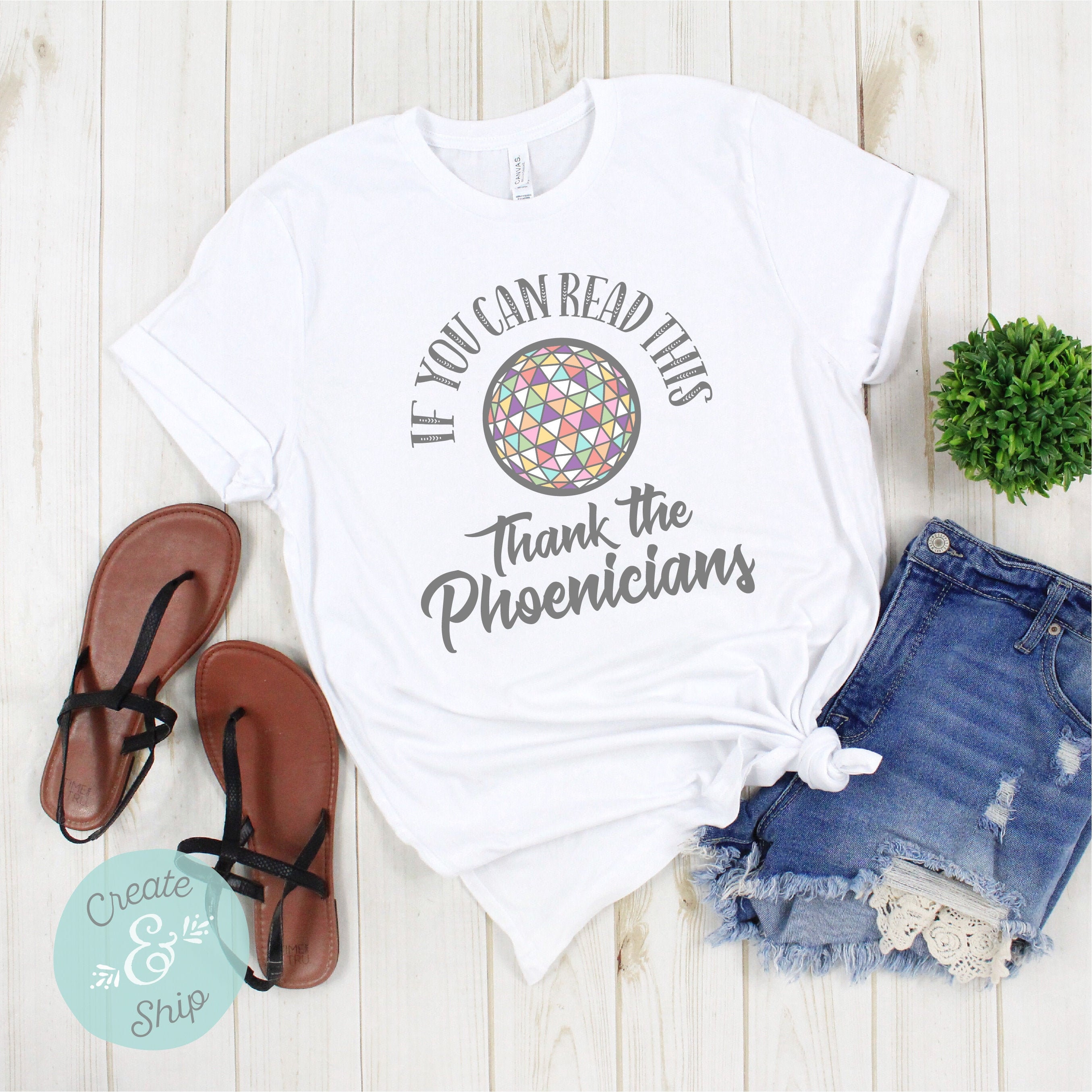 Spaceship Earth Shirt Phoenician Shirt 