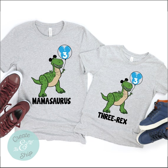 Kids 3 Year Old Birthday Boy Gift Shirt Dinosaur Three Rex Green Kids 3 Year Old Birthday Boy Gift Shirt Dinosaur Three Rex Green