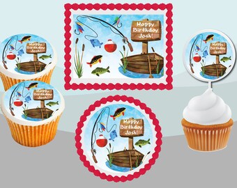 Fishing Cupcakes Etsy