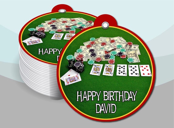 Happy birthday dan poker chips Happy birthday dan poker chips