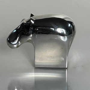 1982 Hippo Gunnar Cyren Dansk Danish Zoo Series Japan Animals
