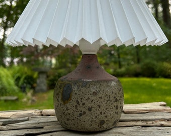 Rölf Rolf Palm Mölle | MCM Lamp w/ Shade | Denmark Stoneware Lamp