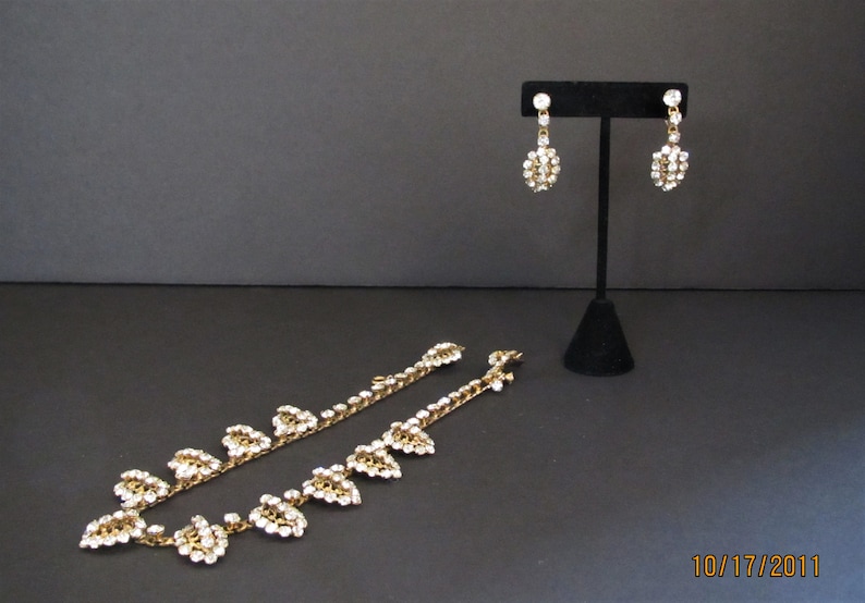 Adele Simpson attr Gold Sterling Opera Set Jewelry Vermeil image 7