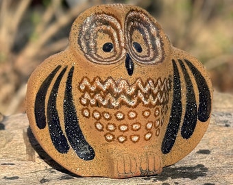 MCM Danish Earthenware Thomas Hellström THO Owl Hellstrom