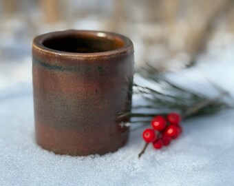 Saxbo Small Vase, Oxide ring