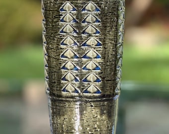 Palshus Chamotte Vase 1960's C-4 MCM Danish Stoneware