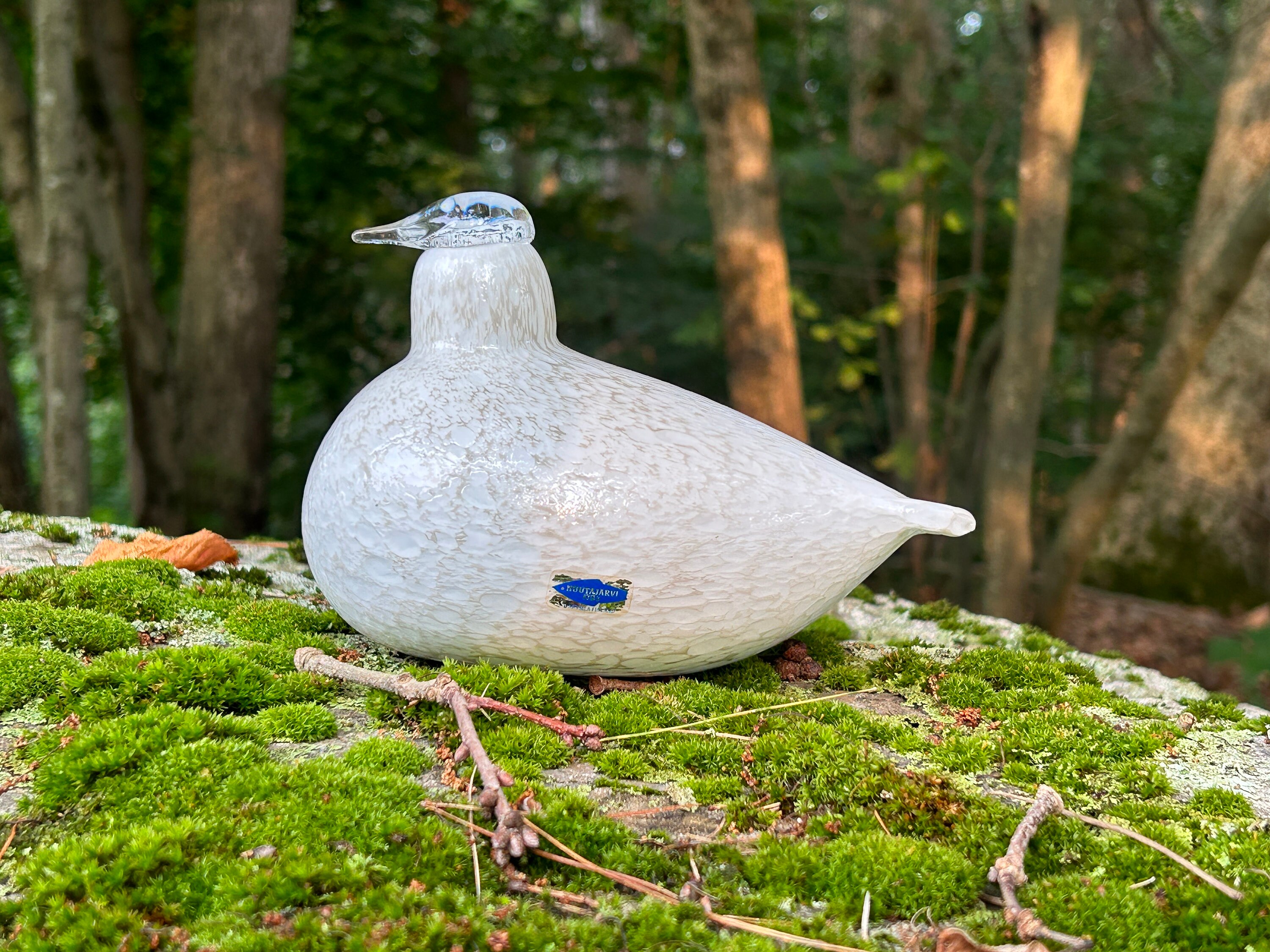 Oiva Toikka White / Light Brown Willow Grouse Iittala - Etsy