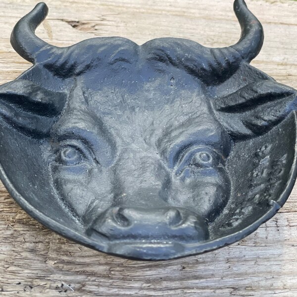 Brevens Bruk Sweden Bull  | Ash holder or Bowl Cast Iron