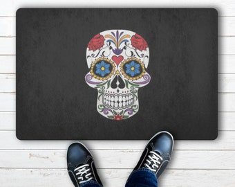 Skull Door Mat Etsy