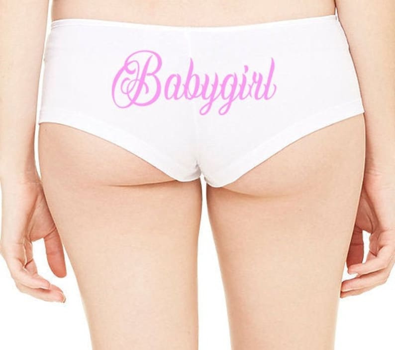 Babygirl Boyshorts MDLG clothing abdl sissy fetish man image 0.